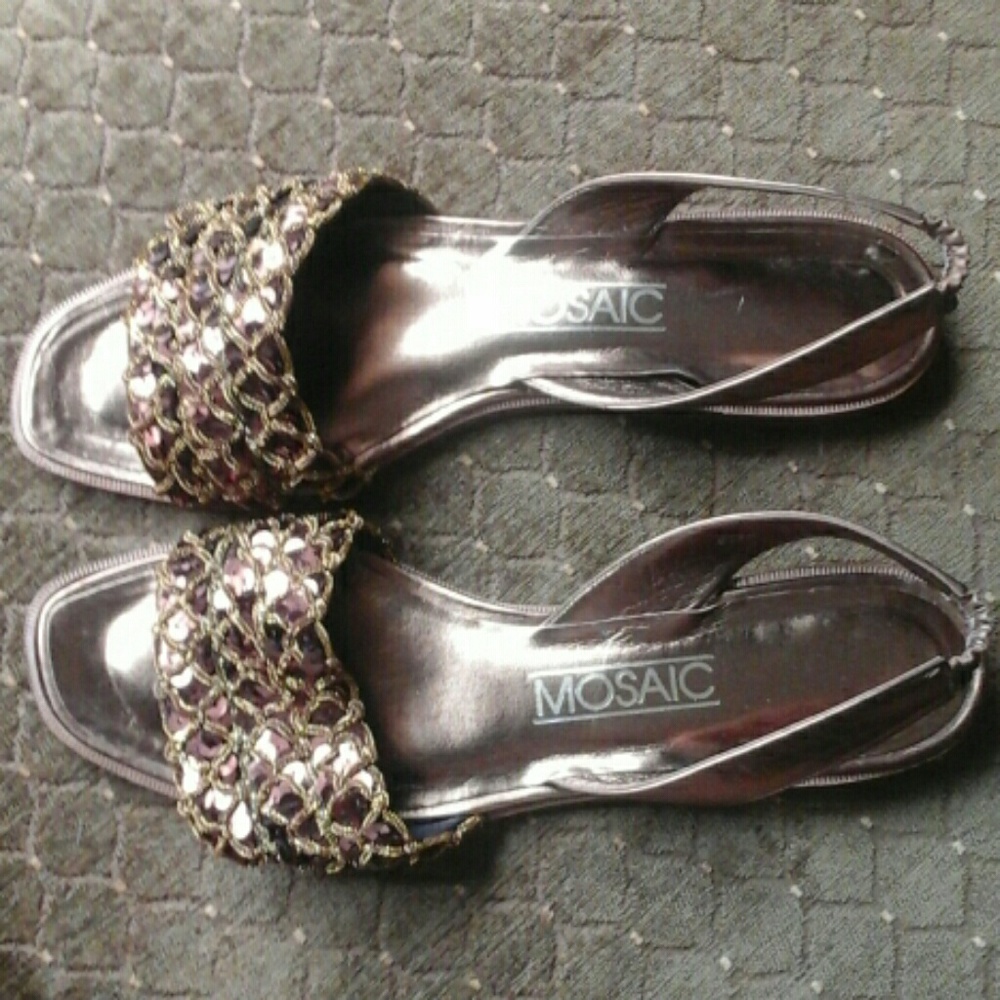 MOSAIC Leather Avarcas Sandals